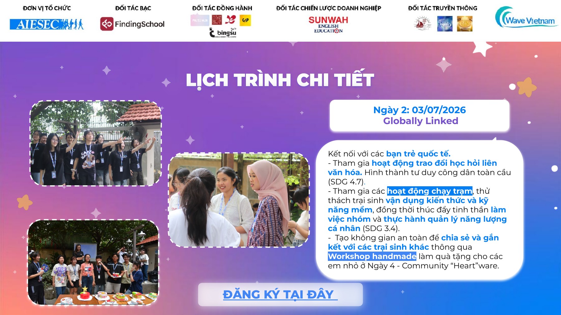 Trải nghiệm Mini Global Village tại Wave Vietnam