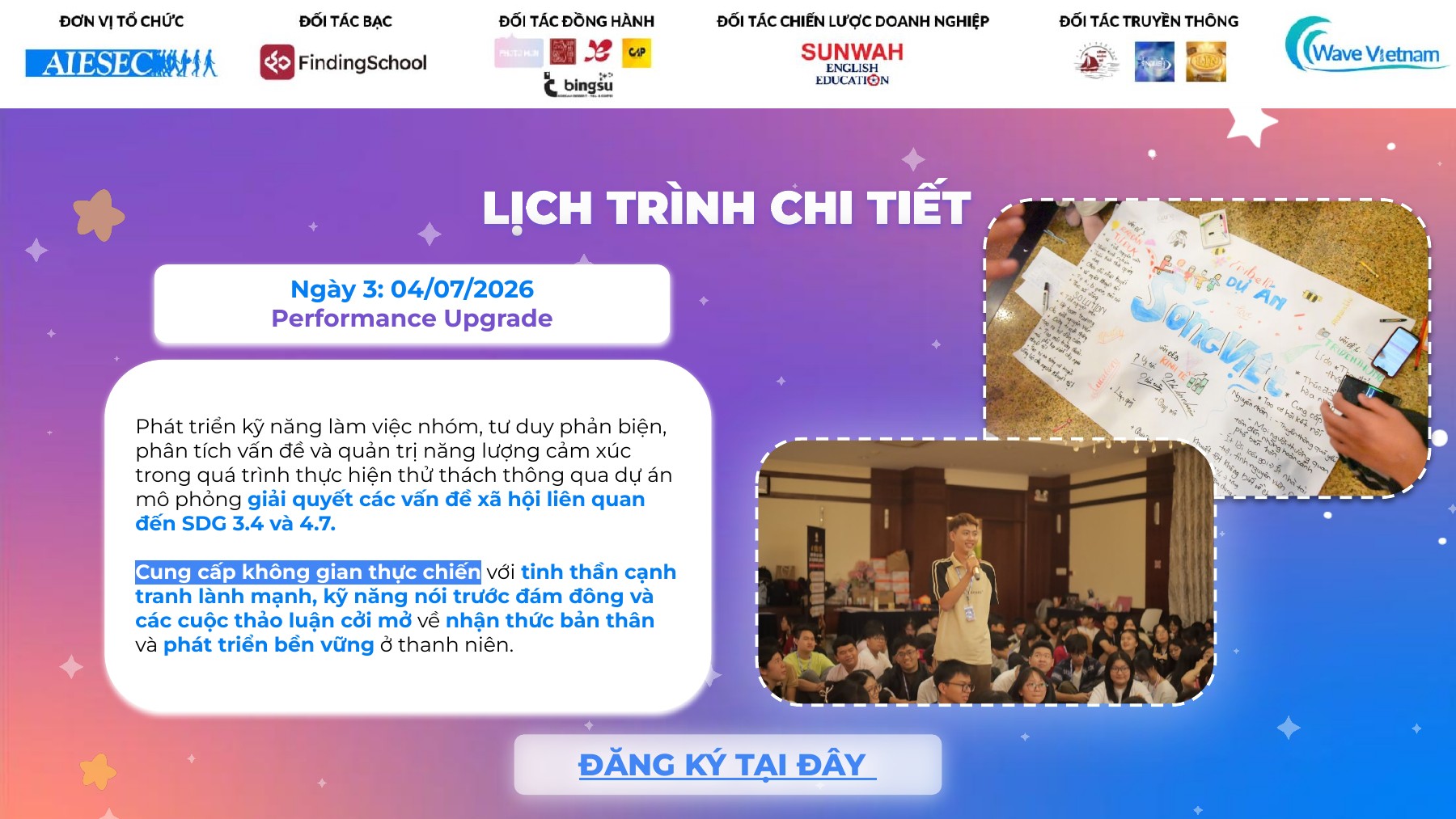 Trải nghiệm Mini Competition tại Wave Vietnam
